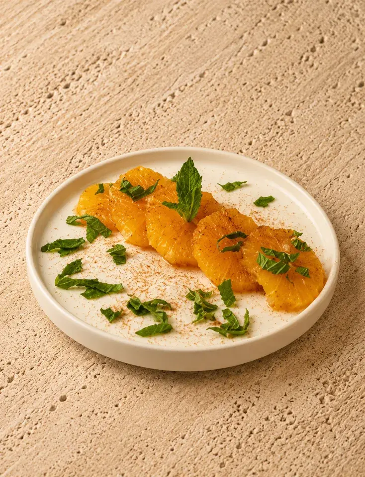 Moroccan Orange Carpaccio